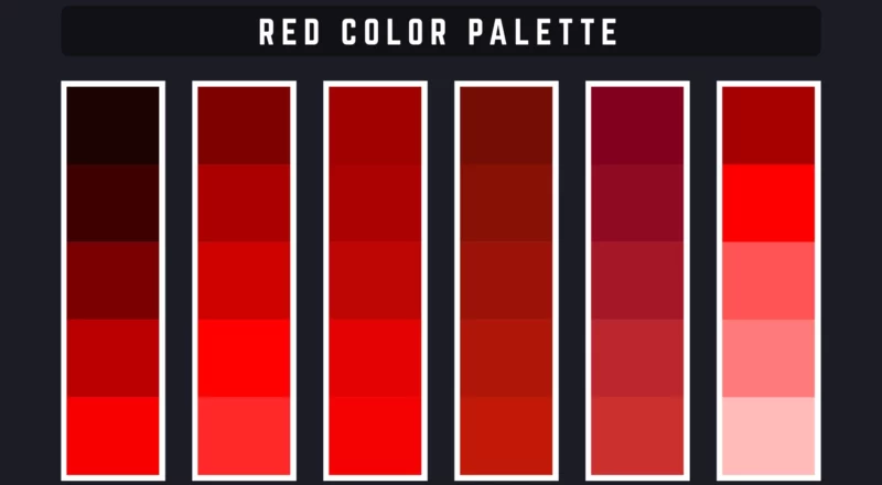 5 Warna yang Cocok dengan Merah