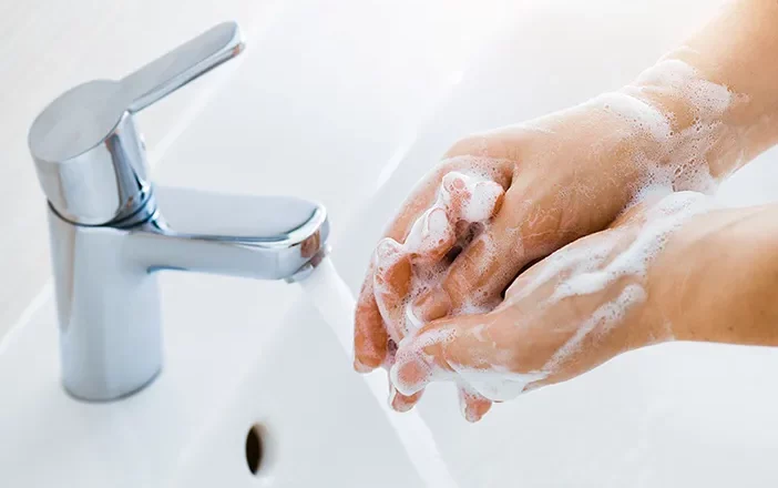 6 Langkah cuci tangan