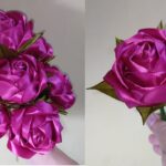 Inilah 2 Cara Membuat Bunga dari Pita dengan Mudah !