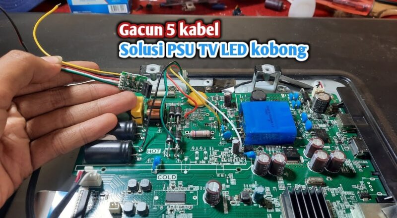 Panduan Lengkap Tentang Cara Pasang  Gacun 5 Kabel pada TV LED