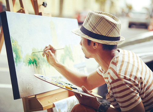 Rutinitas Melukis 15 Menit Sehari