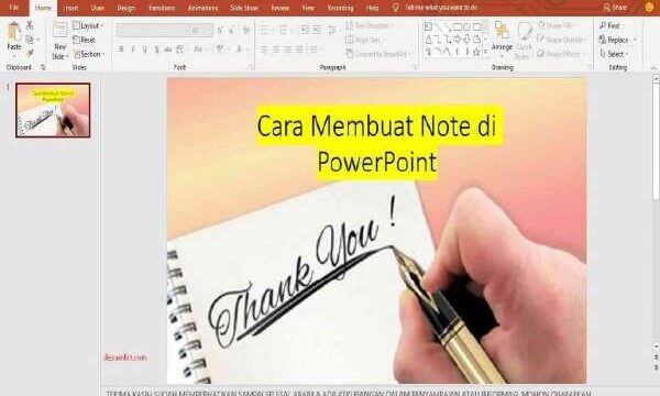 How To Add Note To Power Point