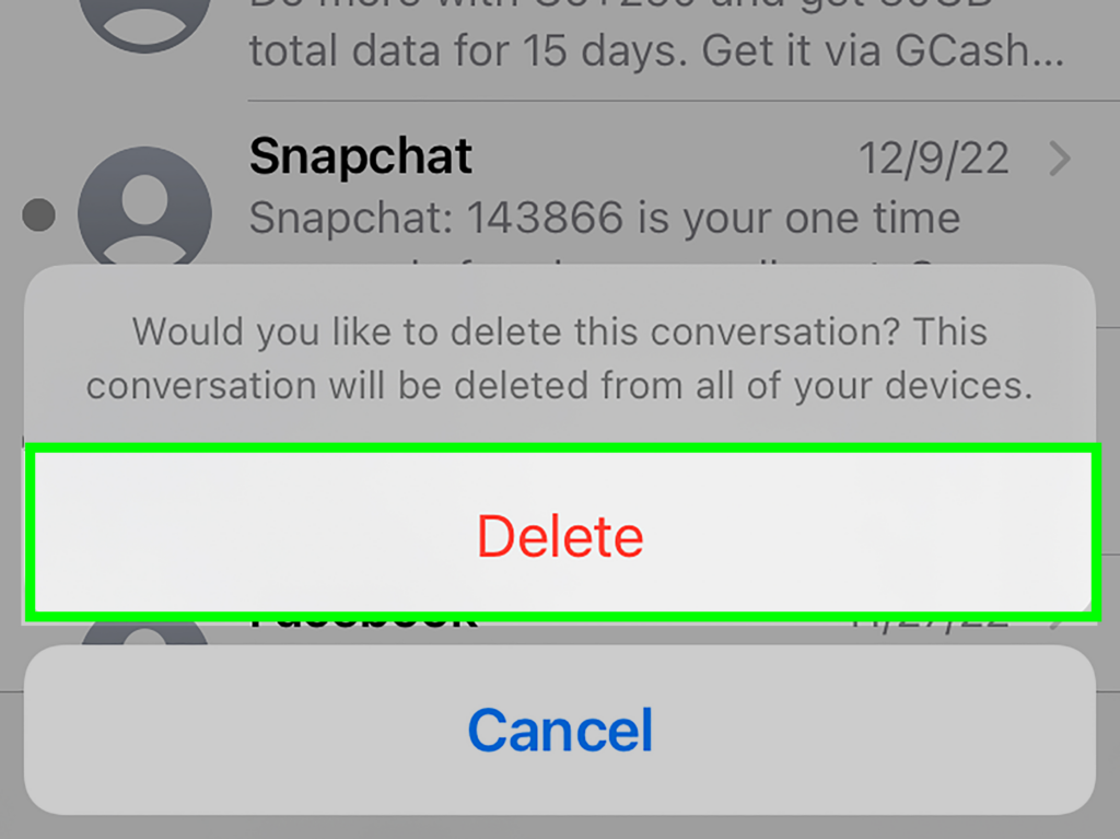 How Delete Messages from iCloud