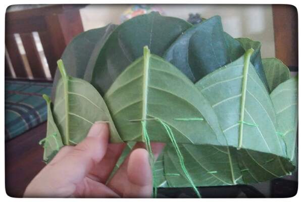 How To Make A Crown From Jackfruit Leaves