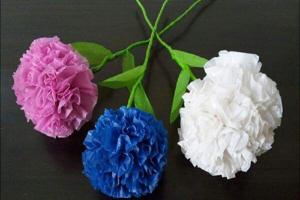 How To Make Paper Marigolds