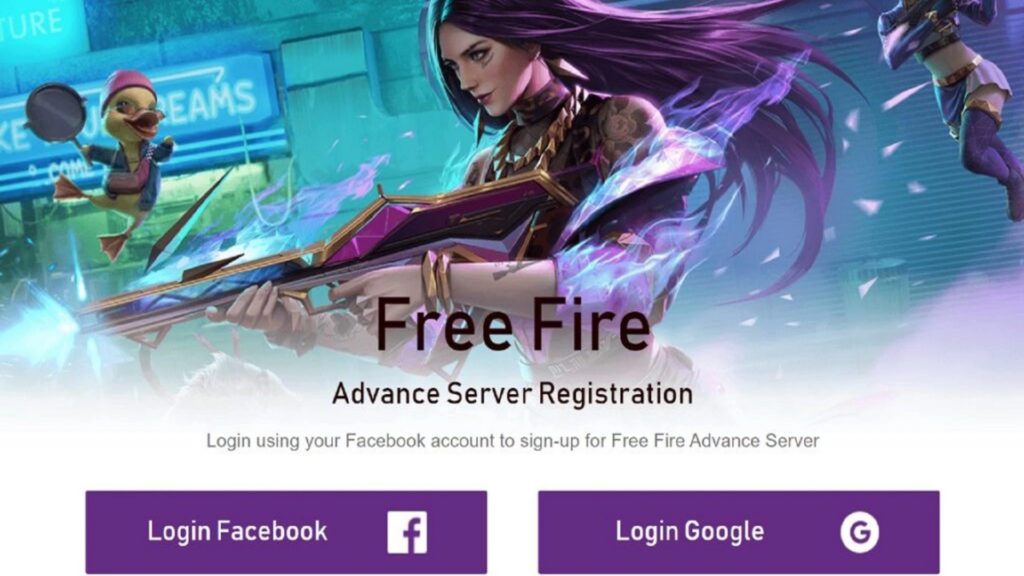 free fire advance