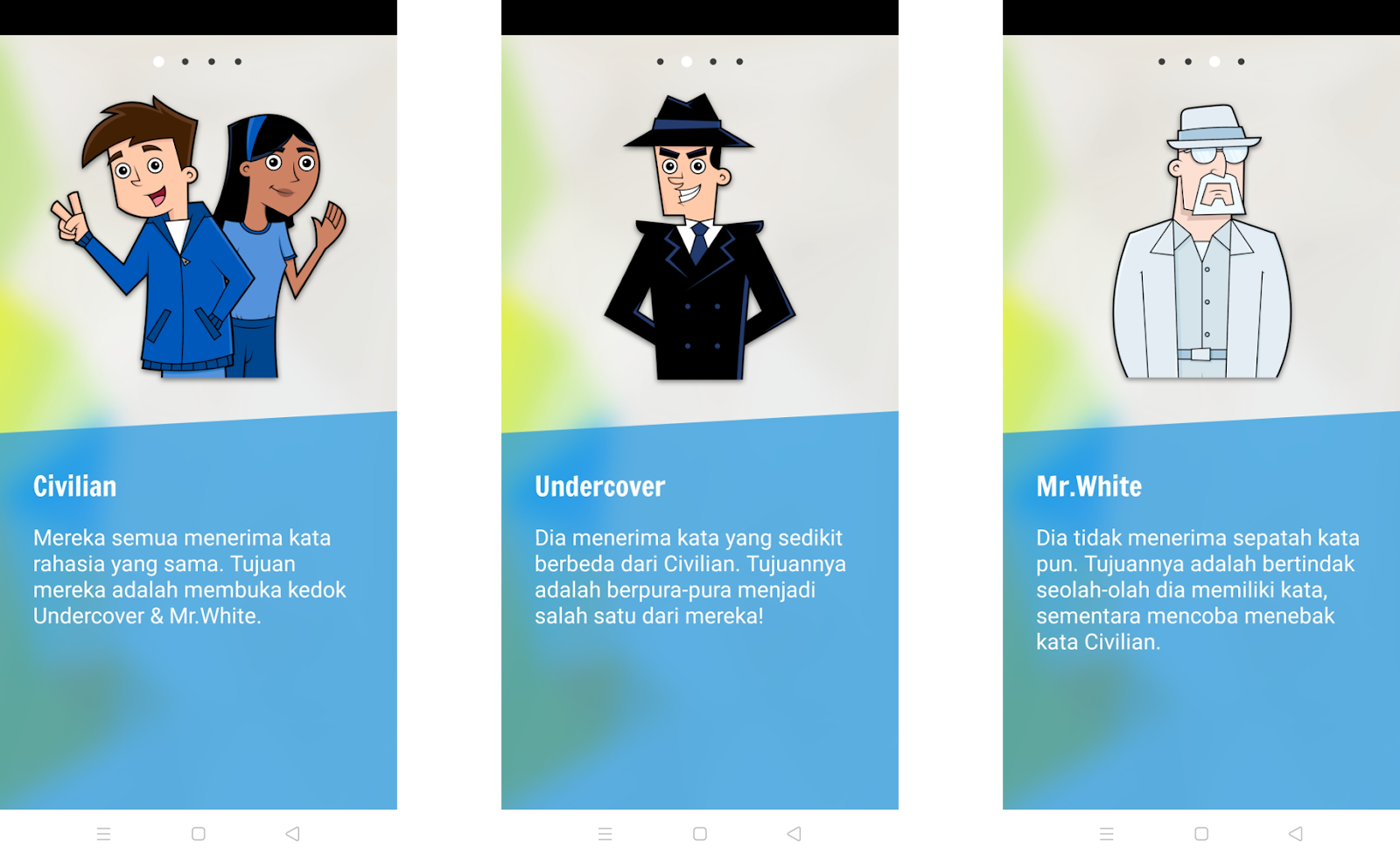 Cara Main dan Menang Game Mister White Undercover