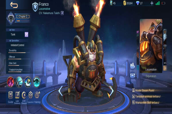 Skin Legend Franco