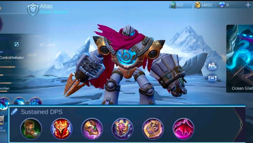 Kisah Hero Atlas Game ML Beserta Skill yang Dimilikinya