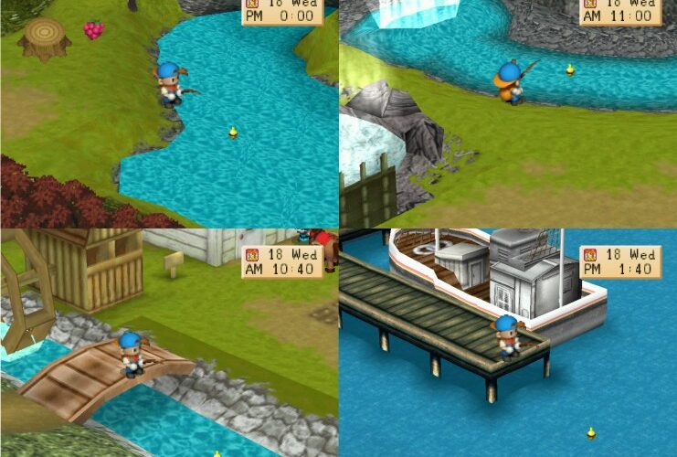 Cara Mendapatkan Pancingan di Game Harvest Moon