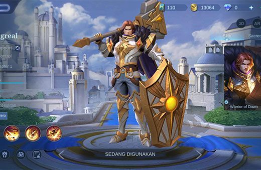 Kisah Hero Tigreal Mobile Legends dan Skill yang Dimiliki