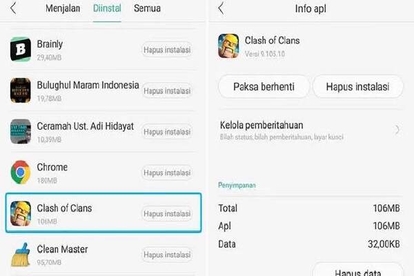 Cara Mengatasi COC Error