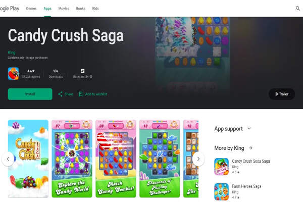 Emas Candy Crush Saga Gratis