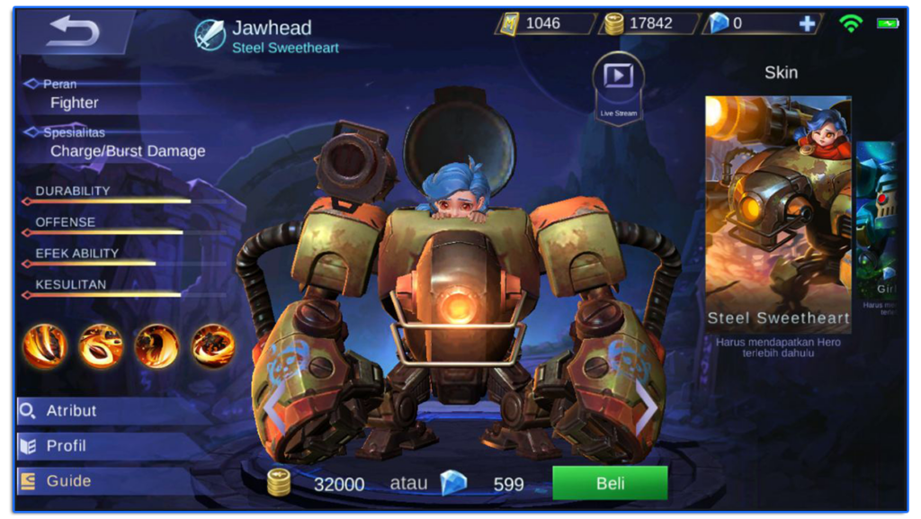 Item anti jawhead