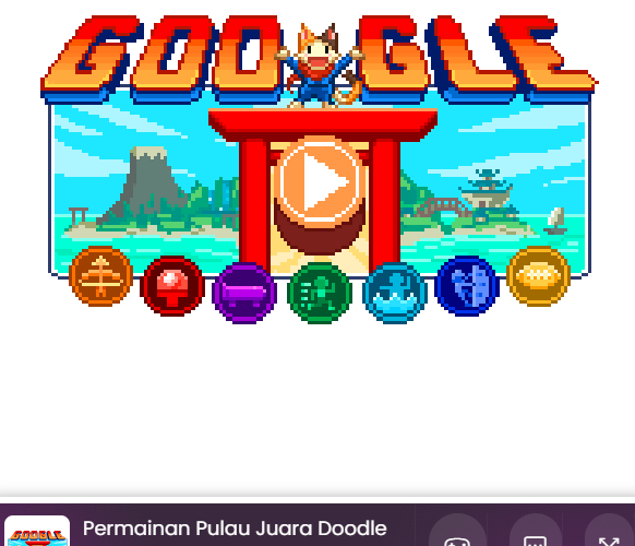 Ulasan dan Cara Bermain Game Doodle Champion Island Games