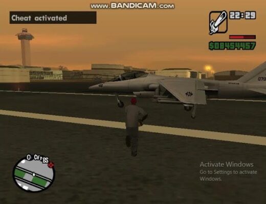 Cara Menerbangkan Pesawat di Game GTA SA PC 