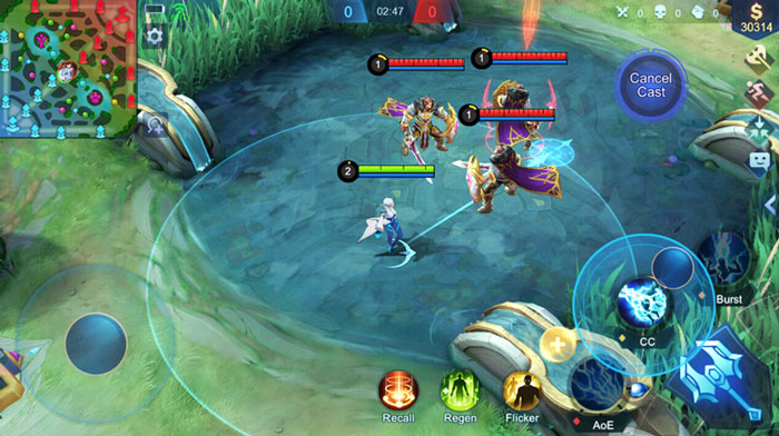 Hack ping mobile legends